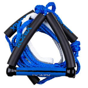 RONIX 2024 BUNGEE SURF ROPE W/10" BLUE HANDLE HIDE GRIP - 25FT. 5-SECT