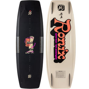 RONIX 2025 WOMENS QUARTER 'TIL MIDNIGHT WAKEBOARD BLACK / CORAL