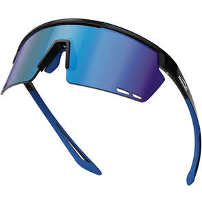 MAGIC SHINE ROULEUR EYEWEAR CLASSIC BLACK/BLUE FRAME BLUE MIRROR LENSE