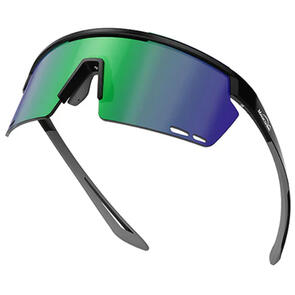 MAGIC SHINE ROULEUR EYEWEAR CLASSIC BLACK / GREY FRAME GREEN MIRROR LENSE