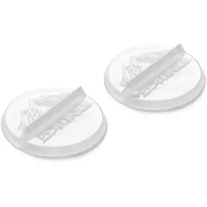 DAKINE ROUND SCRAPER STOMPS CLEAR WHITE