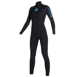 ROXY 3/2MM GIRLS BACK ZIP FLATLOCK STEAMER ANTHRACITE