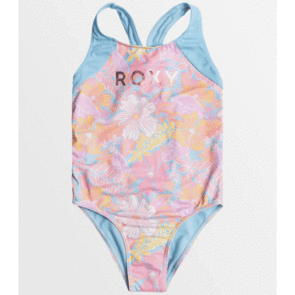 ROXY GIRLS HIDDEN GARDEN ONE PIECE CANDLELIGHTPEACH HID