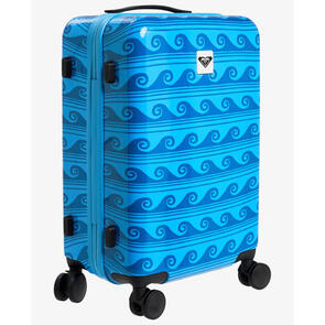 ROXY HARD-SHELL LIKE A SEASHELL 39L CABIN BAG SILVER LAKE BLUE MAKE A SPL AX