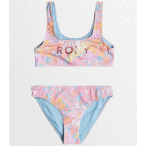 ROXY HIDDEN GARDEN BRALETTE SET CANDLELIGHTPEACH HID