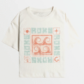 ROXY SUN FOR ALL SEASONS TEE EGRET