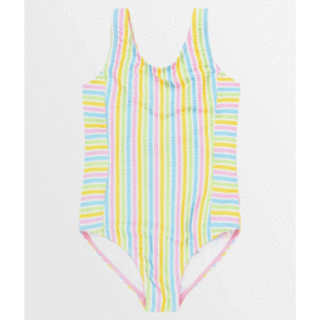 ROXY TODDLER MIRAGE STRIPE ONE PIECE CLOUD DANCER MIRAGE