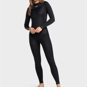 ROXY WOMENS 4/3MM FULLSUIT PROLOGUE BACK ZIP GBS BLACK
