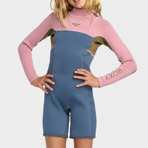 ROXY 2025 PROLOGUE+ 2MM LONG SLEEVE SPRING ASH
