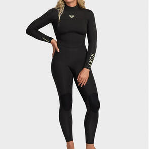 ROXY 2026 4/3MM PROLOGUE+ BACK ZIP GBS STEAMER BLACK