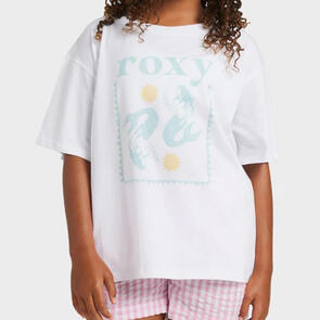 ROXY GIRLS ALL OUT TEE WHITE