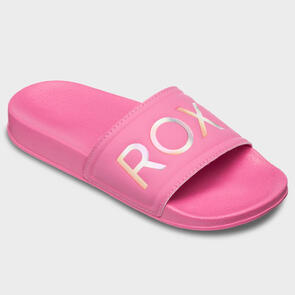 ROXY GIRLS SLIPPY II BRIGHT ROSE/PINK CARNATION
