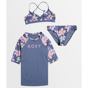 ROXY HIDDEN GARDEN SWIM SET PACK WILD WIND SUNNY FLORAL