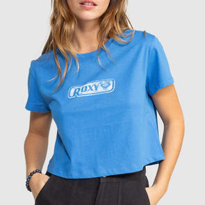 ROXY PEOPLE SPEAK TEE NEBULAS BLUE