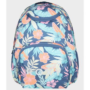 ROXY SHADOW SWELL MEDIUM BACKPACK VINTAGE INDIGO TROPICAL ADVENT