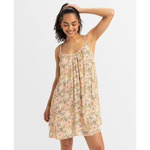 ROXY SPRING ADVENTURE SHORT DREWSS TOIL GREEN WILD FLOWER