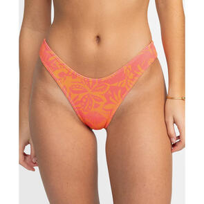 ROXY SUNTRIP HIGH LEG CHEEKY BIKINI BOTTOM DUBARRY SUNTRIP SWIM