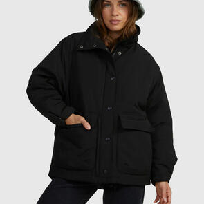 ROXY THIS TIME PUFFER ANTHRACITE