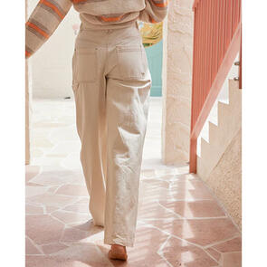 ROXY VIBRANT AIR CARPENTER  PANT PARCHMENT