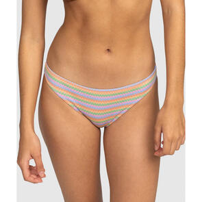 ROXY WAVY STRIPE MODERATE BOTTOM PAPAYA WAVY STRIPE S