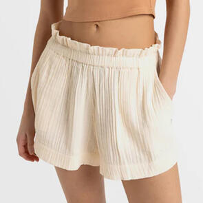 ROXY WHAT A VIBE SHORT PARCHMENT