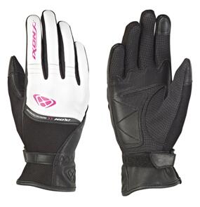 IXON RS SHINE 2 LADY GLV BLK/WHT/FUS 