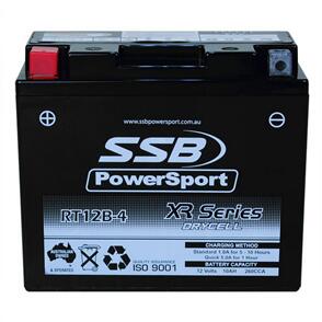 SUPER START BATTERIES MOTORCYCLE AND POWERSPORTS BATTERY (YT12B-4) AGM 12V 1AH 260CCA BY SSB