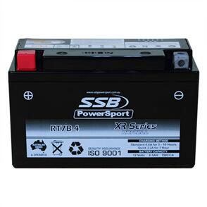 SUPER START BATTERIES (YT7B-4) AGM 12V 6AH 150CCA BY SSB HIGH PERFORMANCE