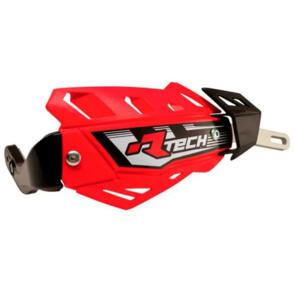 RTECH HANDGUARDS FLX LIGHTWEIGHT STRONG MAX AIRFLOW RED