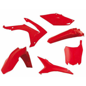 RTECH PLASTICS KIT - HONDA CRF250R 14-17 CRF450R 13-16 ALL RED