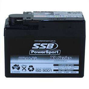 SUPER START BATTERIES MOTORCYCLE BATTERY SSB HIGH PERFORMANCE AGM 12V