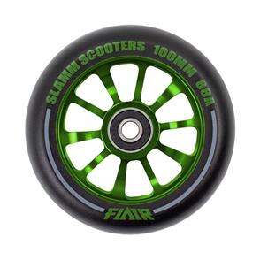 SLAMM 100MM FLAIR 2.0 WHEEL GREEN
