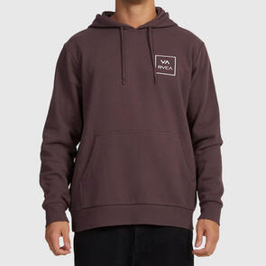RVCA ALL THE WAYS HOODIE RAISIN - SOLID