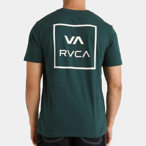 RVCA VA ALL THE WAYS SS TEE HUNTER GREEN