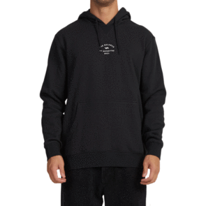 RVCA VA ARCH HOODIE BLACK