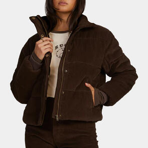 RVCA EEZEH PUFFER COFFEE