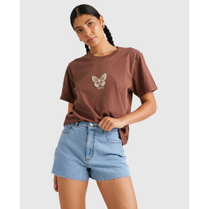 RVCA PACIFIC DENIM SHORT LIGHT BLUE DENIM