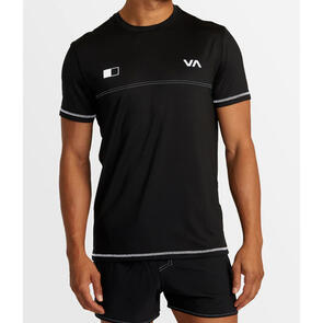 RVCA RUNNER SS TEE BLACK 2