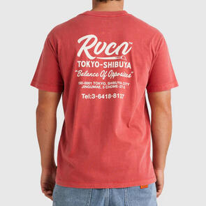 RVCA SUMI-E SS TEE BAKED APPLE