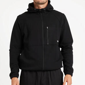 RVCA TECH FLEECE HOODIE II BLACK 2