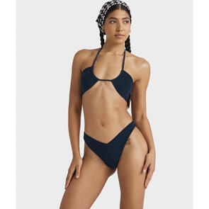 RVCA TEZZY V MEDIUM FRENCH BIKINI BOTTOMS NAVY MARINE