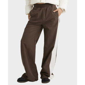 RVCA TRACKED WIDE LEG PANT CHOCOLATE