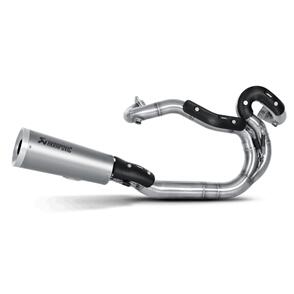 AKRAPOVIC FULL SYSTEM HD V-ROD VRSCDX NIGHT ROD/VRSCF MUSCLE 09-16 SILVER