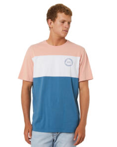 SWELL SPLICE SS TEE CORAL DUST