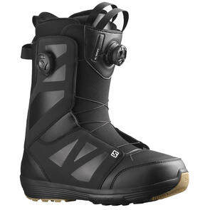 SALOMON LAUNCH BOA SJ BOA BOOTS BLACK/BLACK/WHITE