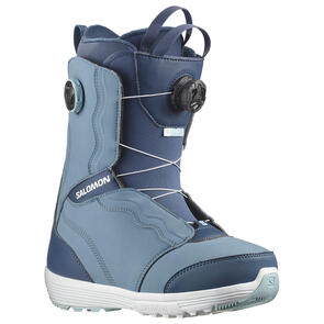 SALOMON WOMENS IVY BOA SJ BOA BOOTS COPEN BLUE