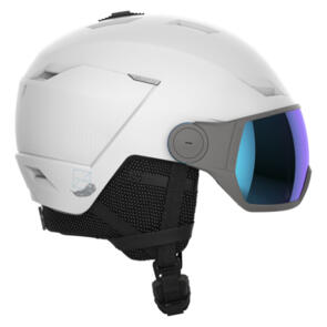 SALOMON 2023 WOMENS ICON LT VISOR HELMET WHITE