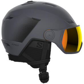 SALOMON PIONEER LT VISOR HELMET EBONY