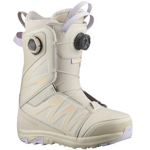 SALOMON WOMENS IVY BOA BOOTS CREAM