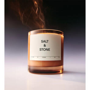 SALT AND STONE CANDLE BLACK ROSE VETIVER